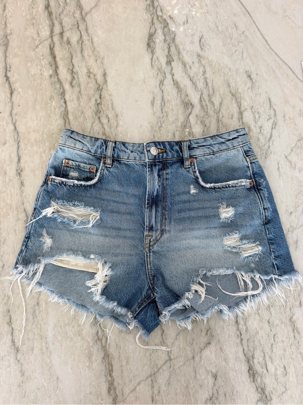 Zara Denim Shorts- the HW short